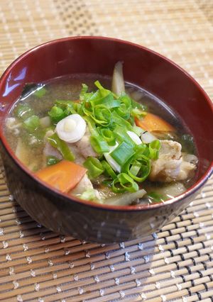 煮しめをアレンジ！簡単豚汁-レシピのメイン写真
