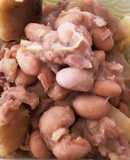 さつまいもとツナと大豆の煮物
