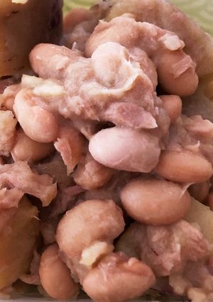 さつまいもとツナと大豆の煮物-レシピのメイン写真