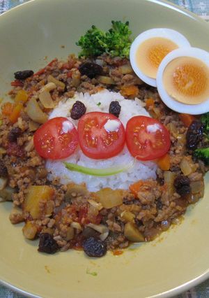 野菜たっぷり❤ アンパンマンドライカレー-レシピのメイン写真