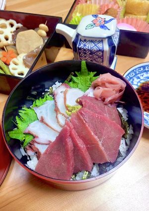 蛸とまぐろ丼-レシピのメイン写真