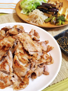 お手軽に!焼き肉ならぬ焼きしゃぶ!-レシピのメイン写真