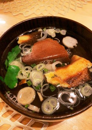 おせちの残り消費。簡単お吸い物-レシピのメイン写真
