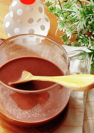飲んで腸美人に♪あたたまる甘酒ココア-レシピのメイン写真