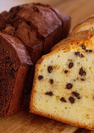 チョコチップパウンドケーキ ※動画あり-レシピのメイン写真