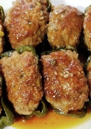 ピーマンの肉詰め-レシピのメイン写真