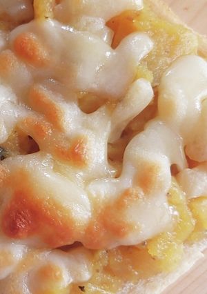 余った栗きんとん×チーズトースト-レシピのメイン写真