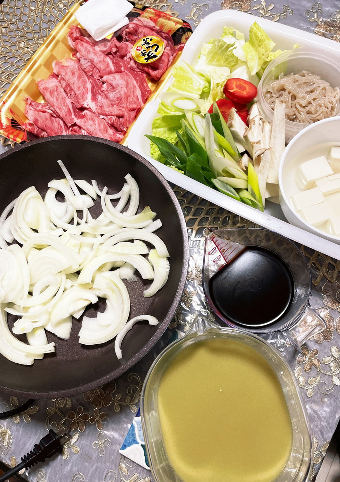 我が家のすき焼き-レシピのメイン写真