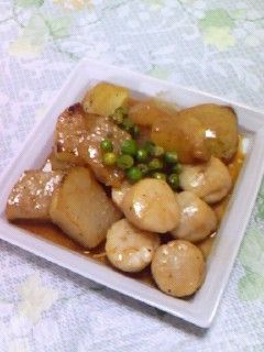 ホタテと大根のバター醤油焼き-レシピのメイン写真