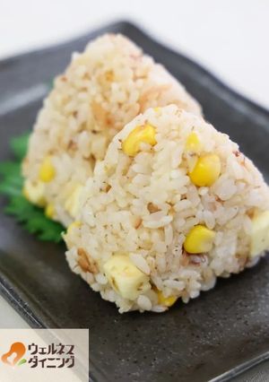 腎臓病食/チーズおかかおにぎり-レシピのメイン写真