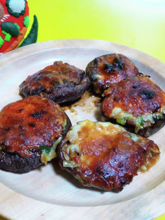 椎茸の岩のりチーズ焼き-レシピのメイン写真