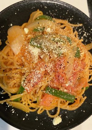 ケチャップとバターで作る喫茶店ナポリタン-レシピのメイン写真