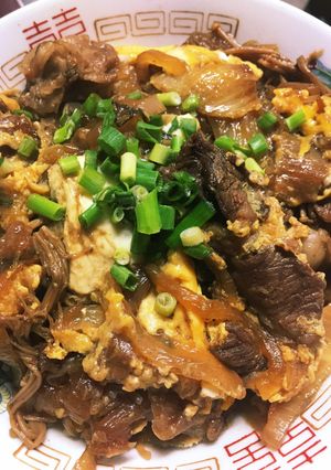 すき焼き丼(すき焼き翌日)-レシピのメイン写真