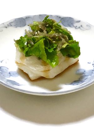 大根菜とちりめんの炒め物-レシピのメイン写真