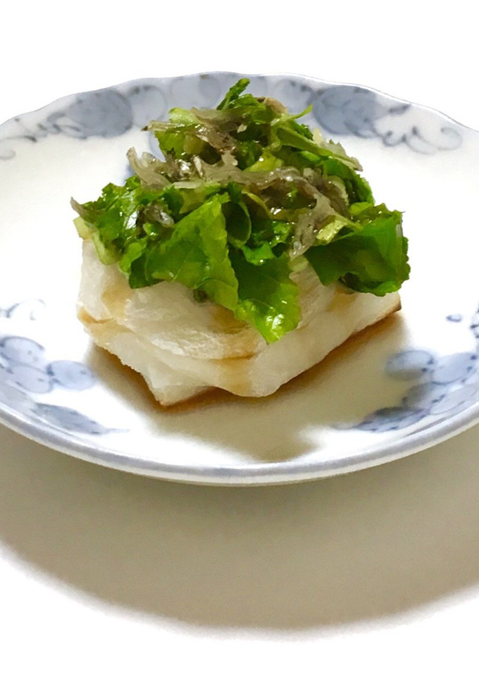 大根菜とちりめんの炒め物-レシピのメイン写真