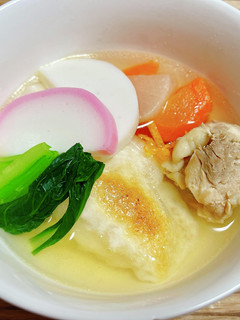 鶏の出汁♪お雑煮-レシピのメイン写真