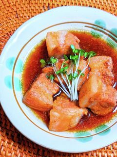 湯煎で豚角煮-レシピのメイン写真