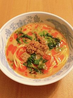 作り置きの肉味噌を使って速攻!担々麺-レシピのメイン写真