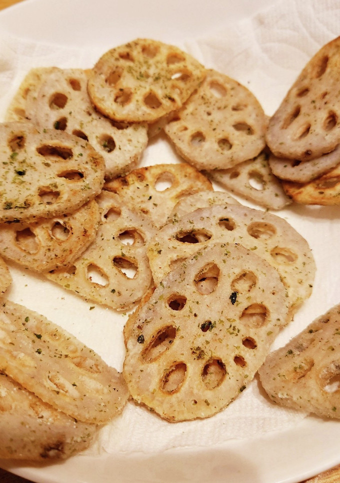 れんこんのり塩揚げ-レシピのメイン写真