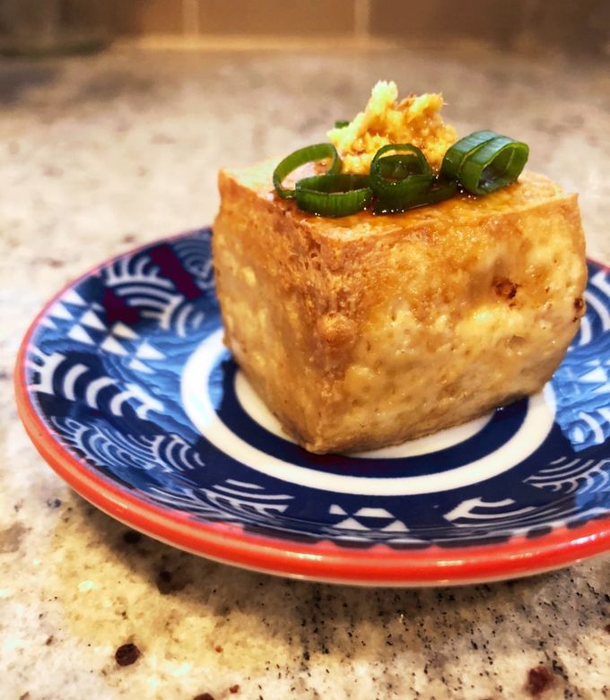 エアフライヤーで揚げたて厚揚げ豆腐-レシピのメイン写真