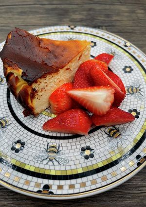 簡単☆バスクゴートチーズケーキ-レシピのメイン写真