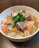 サンマ缶（サバ缶）のダブル餡かけ和風丼