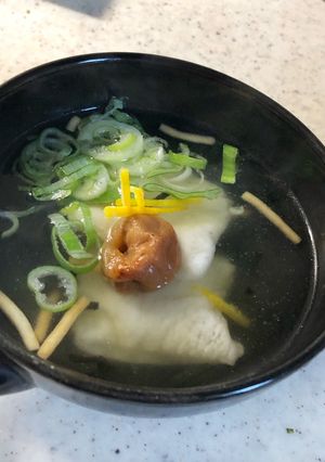 お茶漬けの素で超簡単！な お雑煮-レシピのメイン写真