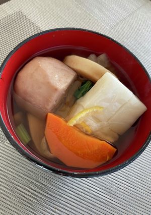 岡山風　お雑煮-レシピのメイン写真