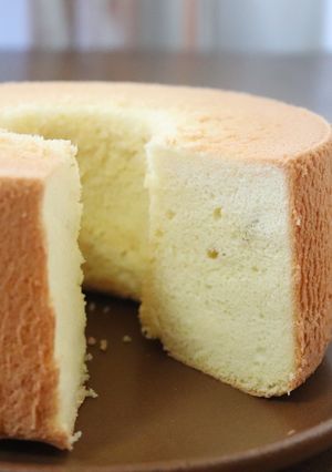 全卵で作る米粉の豆乳シフォンケーキ-レシピのメイン写真