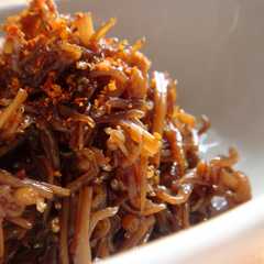 รูปของ キノコとシラスの佃煮