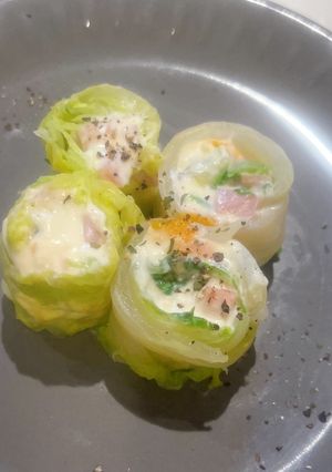 金柑香るクリームチーズの白菜ロール-レシピのメイン写真