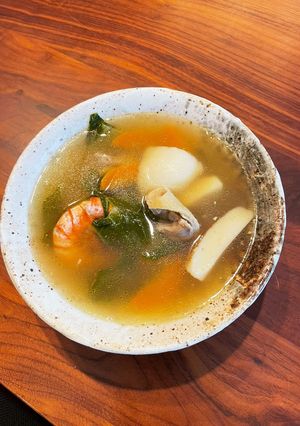 お正月に残り物で作るお雑煮-レシピのメイン写真
