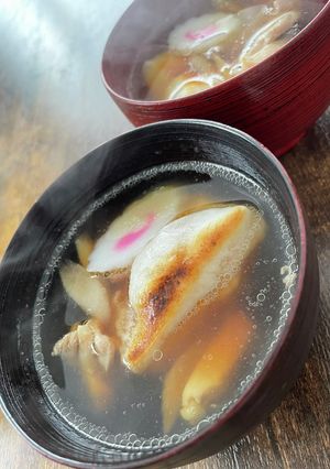 褒められ　お雑煮　年越しそば　-レシピのメイン写真
