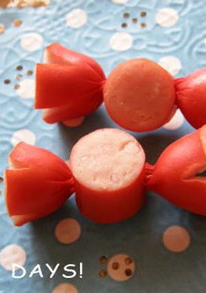 飾り切り☆ウインナーキャンディ★キャラ弁-レシピのメイン写真