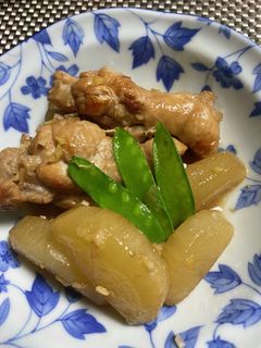 鶏手羽元と 大根の炊いたん-レシピのメイン写真