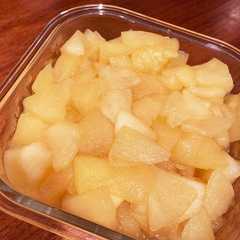 รูปของ ケーキにマフィンに♬煮りんご