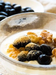 黒豆リメイク☆胡桃・きなこ・ヨーグルト-レシピのメイン写真