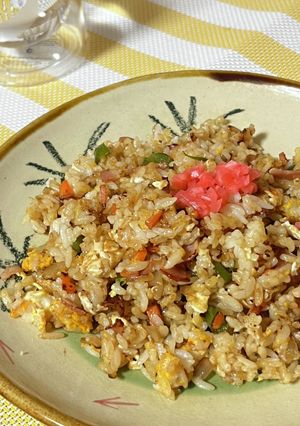 昭和喫茶店の焼飯！焦がしバターが美味い-レシピのメイン写真