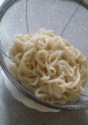 小麦粉で手打ちうどんを作ろう！！-レシピのメイン写真