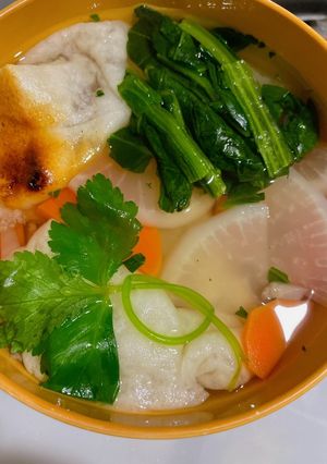 簡単お雑煮(味濃いめ)-レシピのメイン写真