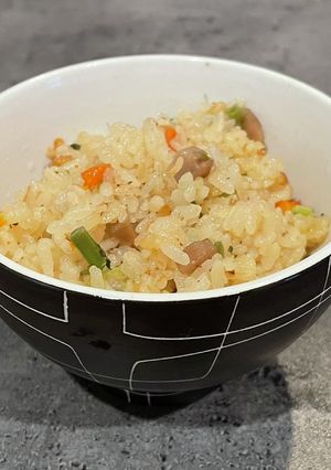 年越しそばorお節の残りで♪炊き込みご飯-レシピのメイン写真