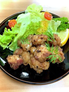 米粉で♪ タコの唐揚げ-レシピのメイン写真