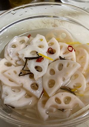 おせち かんたん 酢蓮根-レシピのメイン写真