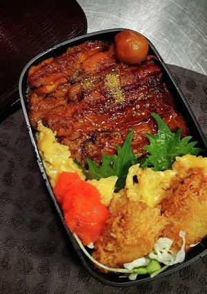 おじさん正月鰻の蒲焼き弁当@≧↺≦@)❩-レシピのメイン写真
