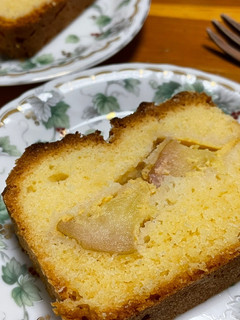 りんごとカスタードの米粉パウンドケーキ-レシピのメイン写真