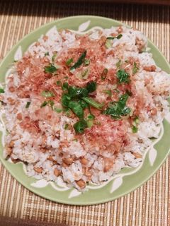 おかかたっぷりの納豆炒飯風〜♪♪♪-レシピのメイン写真