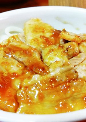 豚カルビにんにくしょうが丼。-レシピのメイン写真