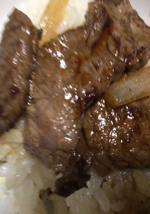 焼肉丼^_^！冬休み2-レシピのメイン写真