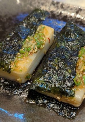 バズった麻薬ダレを使った【麻薬モチ】-レシピのメイン写真
