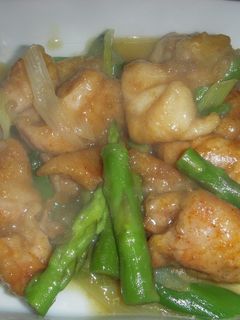 アスパラガスと鶏肉のカレー炒め-レシピのメイン写真